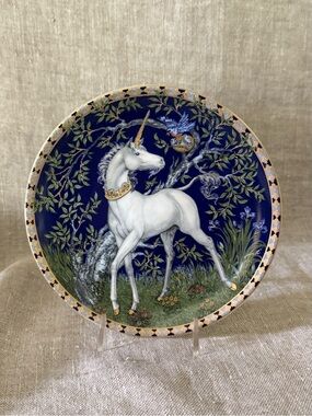 Hutschenreuther Unicorn Collector Plate The Sound of Melodies